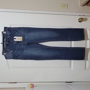 Rustic Blue, 32X32, 98% cotton 2% spandex